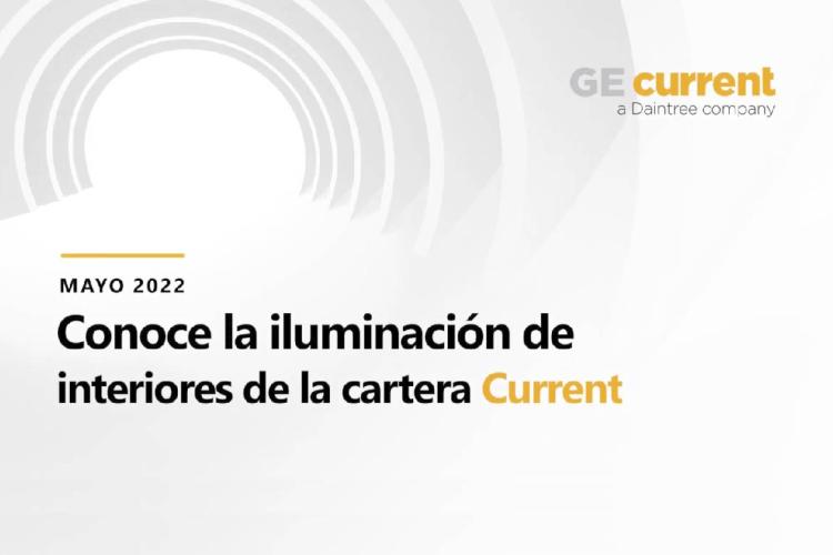 Nueva Iluminación de interiores de la cartera Current